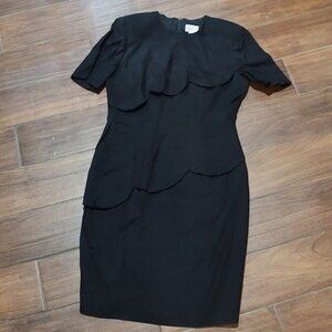 Vintage Kathryn Conover 12 Black Called Layer Dre… - image 1